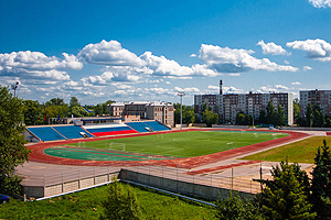 Ремонт стадиона в Великом Новгороде